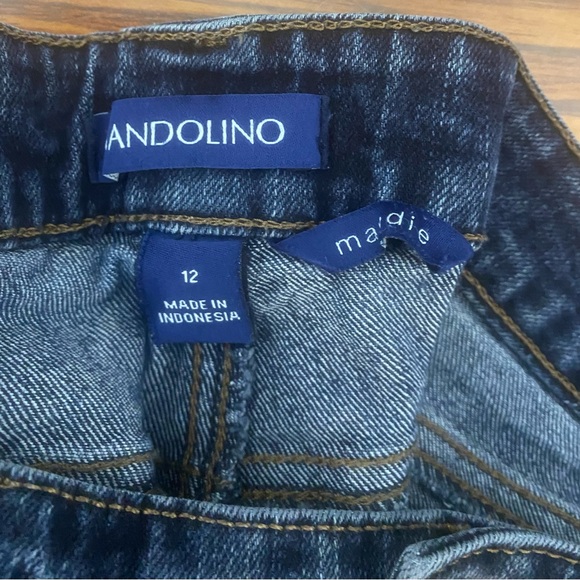 Bandolino Women's Dark Blue Straight Leg Jeans - Picture 2 of 3